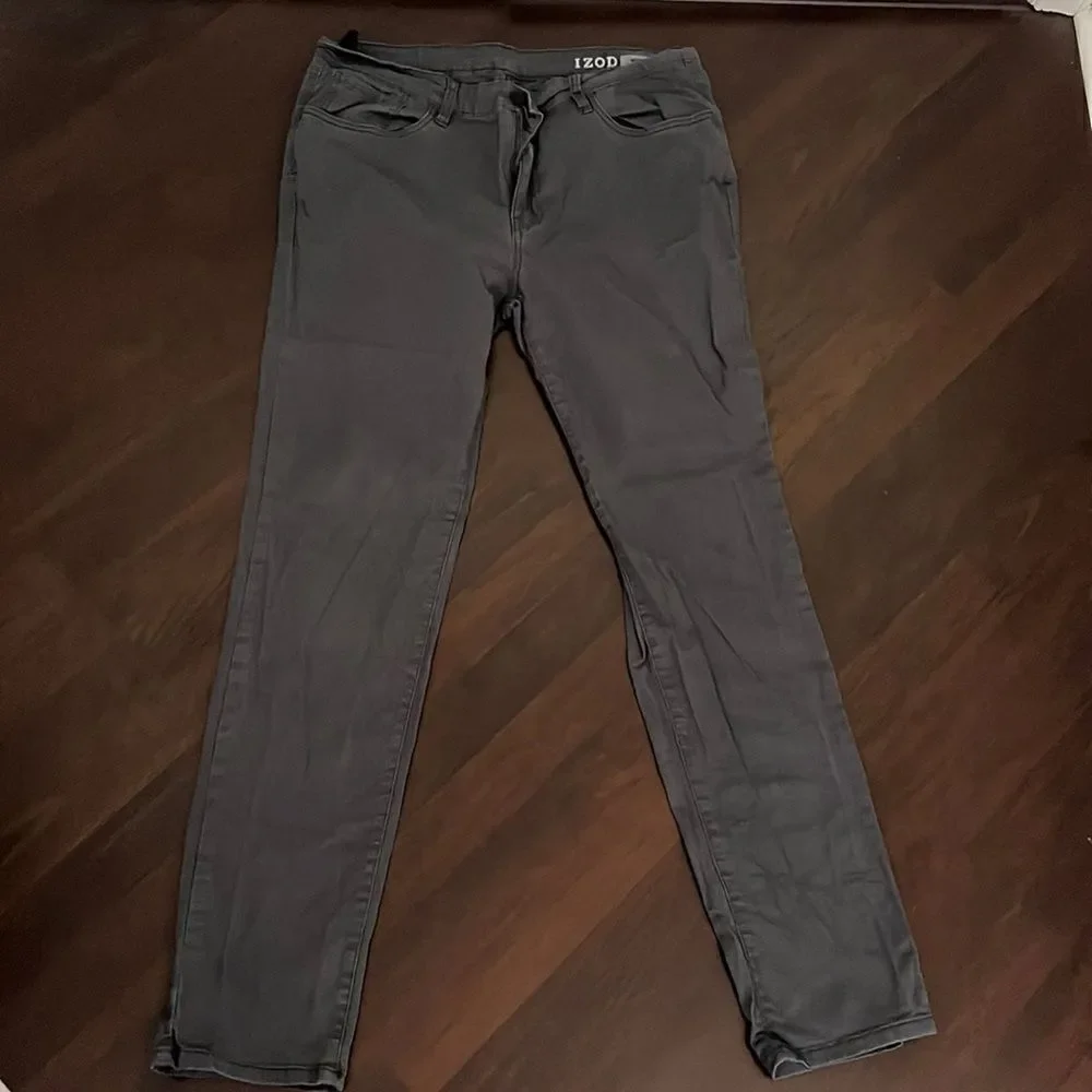 Gray jeans